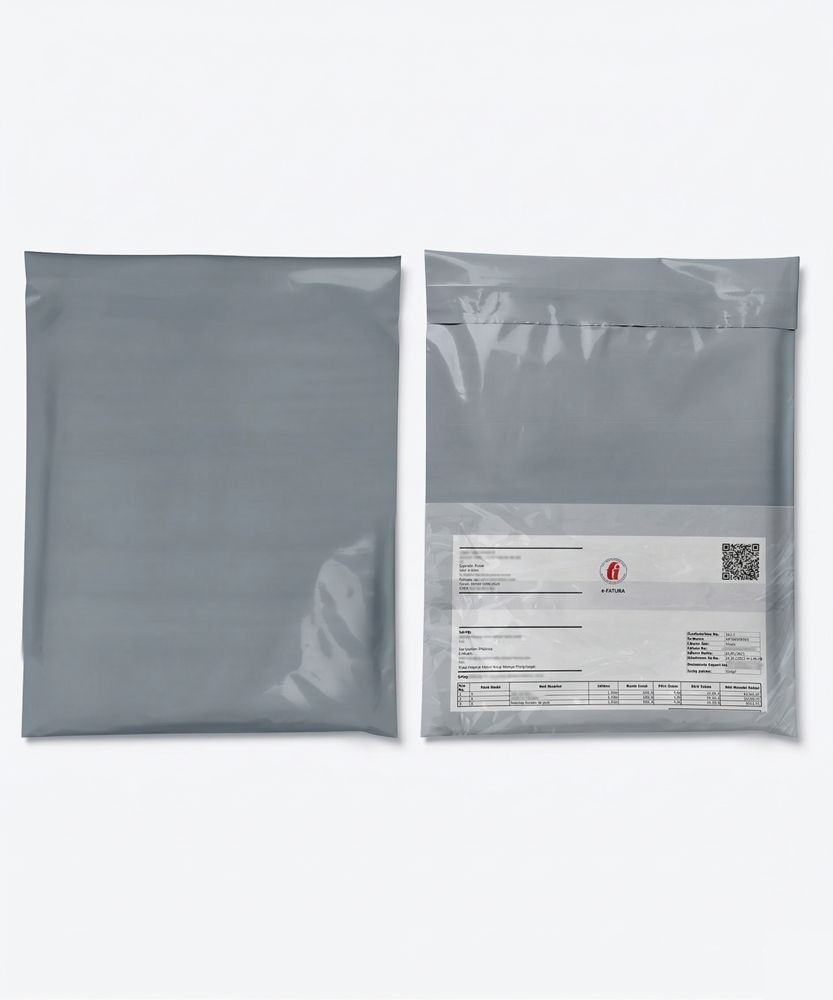 Mailing bag with document enclosed wallet