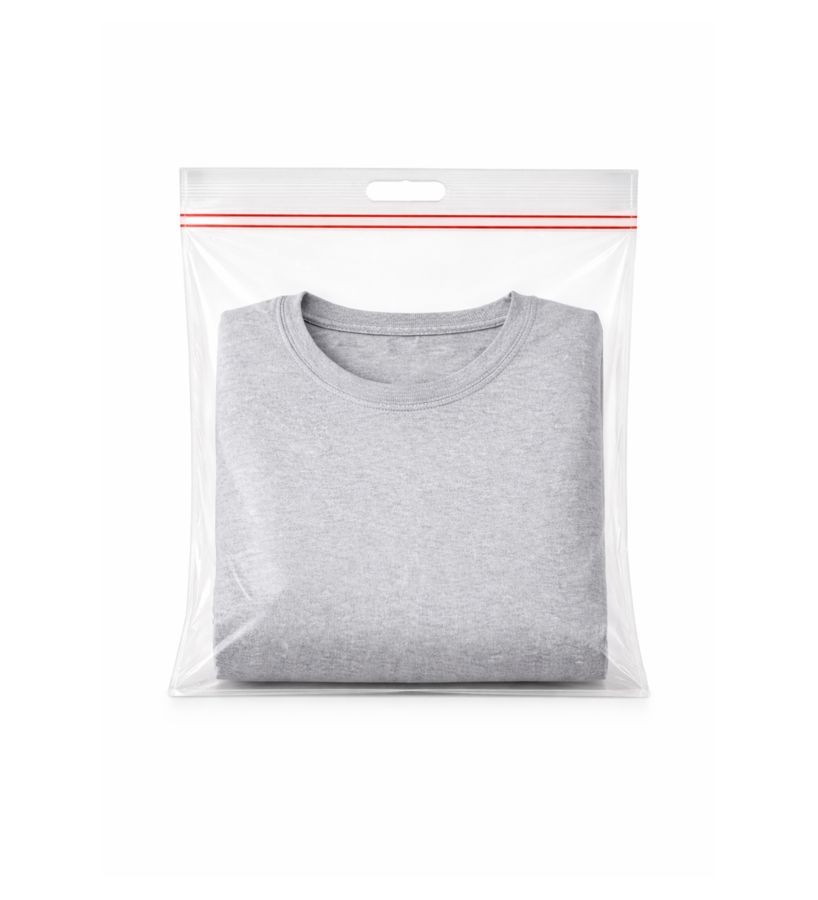 Grip seal bag with handle