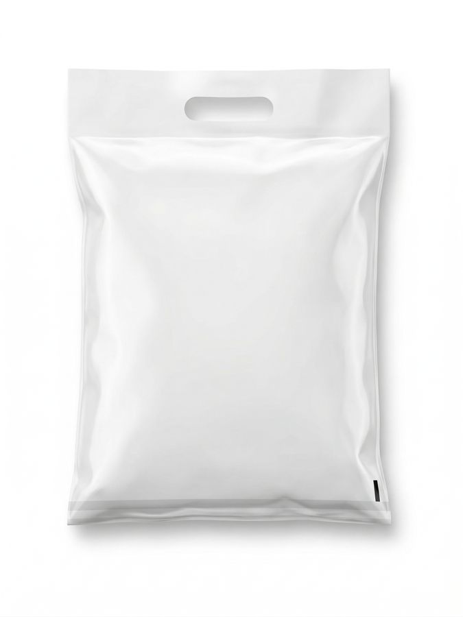 Mailing bag with carry handle